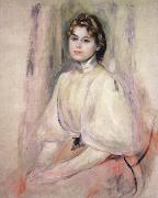 Pierre Renoir Young Woman Seated china oil painting reproduction